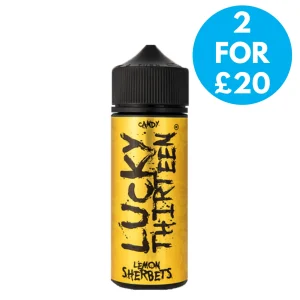 0mg Lucky Thirteen Candy 100ml Shortfill E-liquid (70VG/30PG)