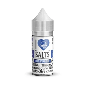 I Love Salts Blue Raspberry 30ml Nic Salt Vape Juice - 50MG
