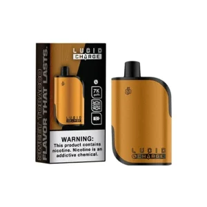 Lucid Charge Disposable Vape (5%, 7000 Puffs) - Caramel Macchiato