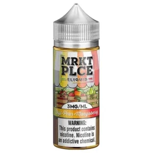 MRKT PLCE Fuji Pear Mangoberry 100ml Vape Juice - 3mg