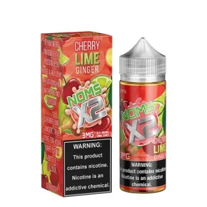 Noms X2 Cherry Lime Ginger 120ml Vape Juice - 3MG