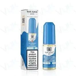 Bar Juice 5000 Blueberry Cherry Cranberry Nic Salt Vape Juice