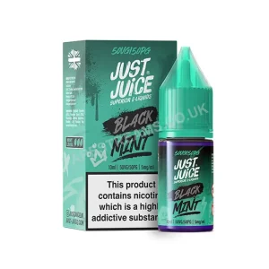Just Juice Black Mint Nic Salt E-Liquid