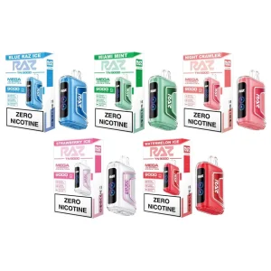 RAZ TN9000 Puff Zero Nicotine Disposable