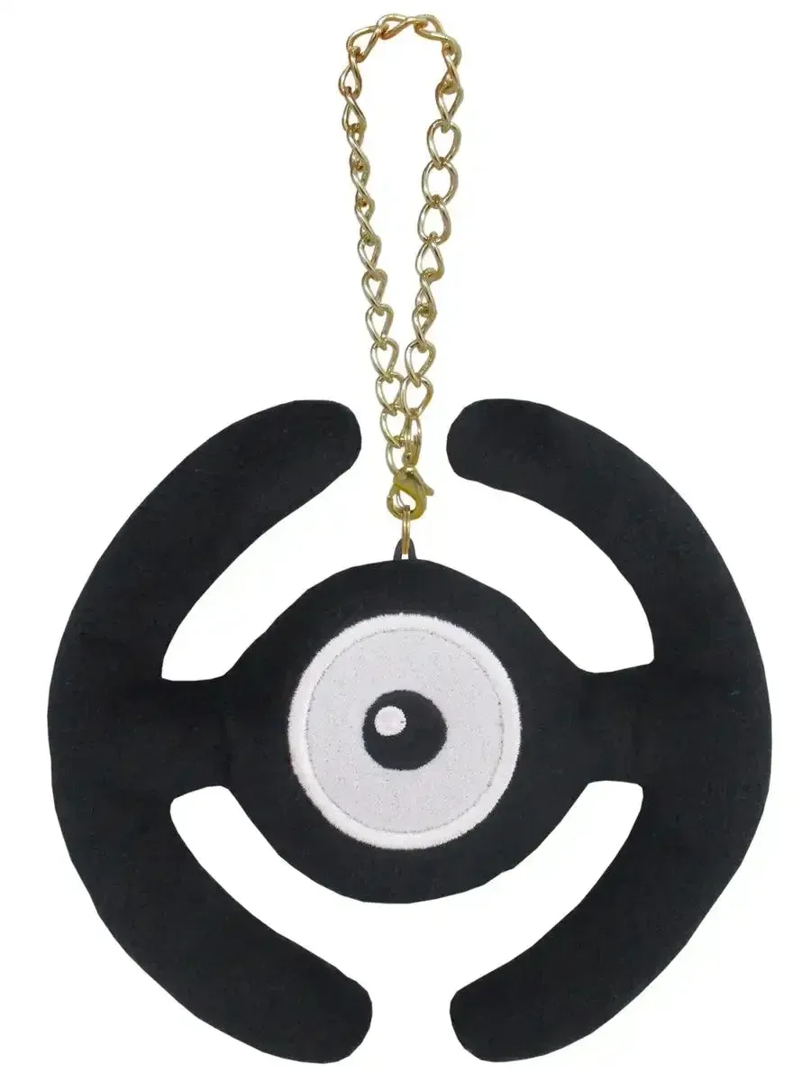 Sanei Boeki Pokemon All Star Unown H 10.5x1.5x9cm Plush Mascot