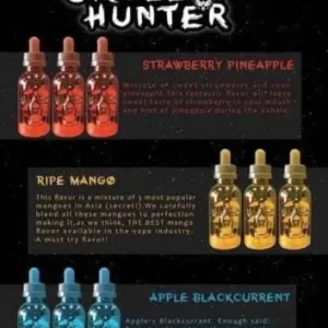 SKULL HUNTER E Liquid E Juice 50ml High VG Sub Ohm Cloud Nic Shot Ready