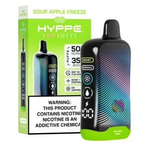 Sour Apple Freeze Hyppe Infiniti 50K