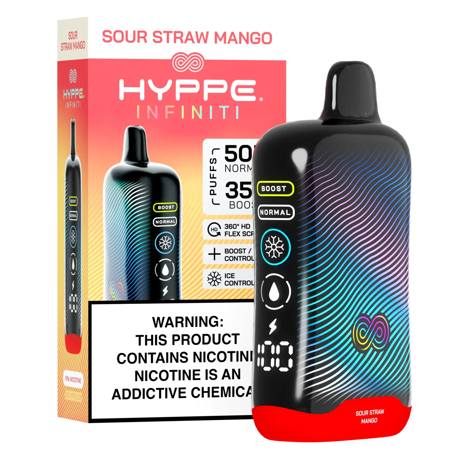 Sour Straw Mango Hyppe Infiniti 50K