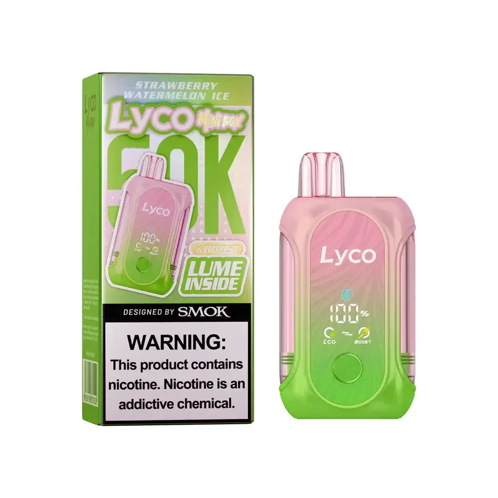 Strawberry Watermelon Ice - LYCO Mini Box 50k Disposable Vape