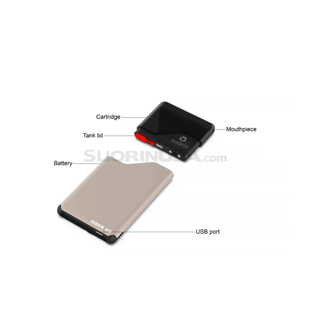 Suorin Air Gotti Gold - Pod System Device with Cartridge Kit - Image 2
