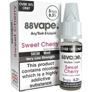 Sweet cherry 88Vape Any Tank e-liquid 10ml