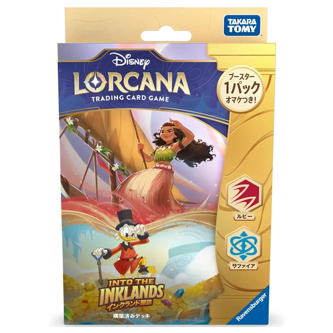 Takara Tomy Disney Lorcan TCG Japanese Deck Ruby Sapphire Exploration