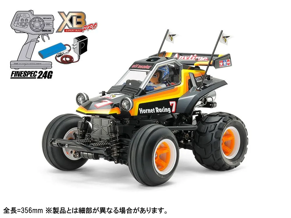 Tamiya Comical Hornet 1/10 RC Car with WR-02CB Chassis - Pre-Painted Model - Image 2