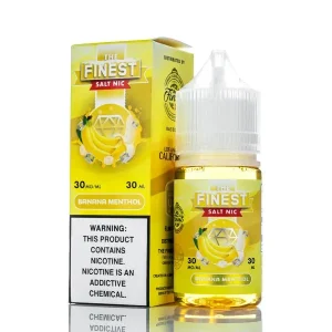 The Finest E-Liquid – Salt Nic Series – Banana Menthol – 30ml (DISCONTINUED)