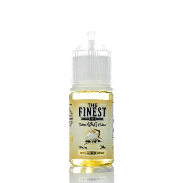 The Finest E-Liquid – Salt Nic Series – Creme De La Creme – Vanilla Almond Custard – 30ml (DISCONTINUED) - Image 2