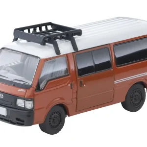 Tomytec Lv-N310D Mazda Bongo Brawny Van Brown Roof Carrier with Figure