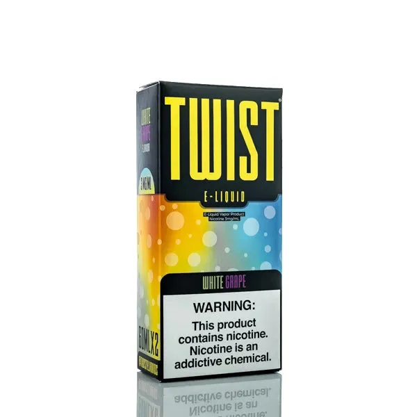Twist E-Liquids – White Grape – 120ml - Image 2