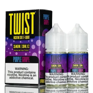 TWST Salt E Liquid – Purple Grape – 60ml