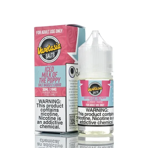Vapetasia E-Juice Salts – ICED Milk Of The Poppy – 30ml