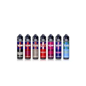 VU9 TPD 50/50 VG/PG E-Liquid – 7 Delicious Flavours + Free Nic Shot