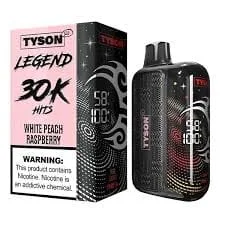 White Peach Raspberry Tyson 2.0 Legend 30K