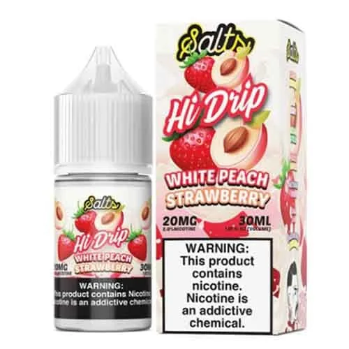 White Peach Strawberry by Hi-Drip Salts 30ML