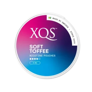 XQS Soft Toffee 8mg Nicotine Pouches (5 Pack)