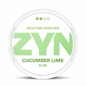 ZYN Cucumber Lime Slim | 6.5mg Nicotine, 15 Pouches