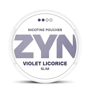 ZYN Violet Licorice | 6.5mg Nicotine, 21 Pouches